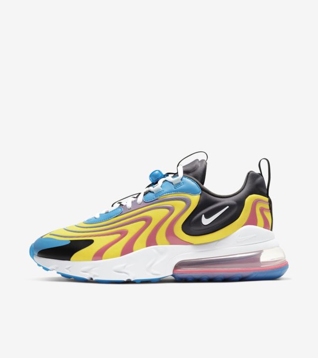 Air Max 270 React ENG 'Laser Blue/White' Release Date. Nike SNKRS PH