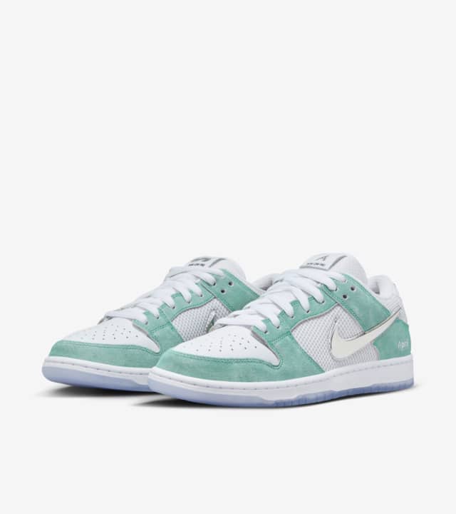 Nike SB x April Skateboards Dunk Low Pro 'White and Multi-Colour ...