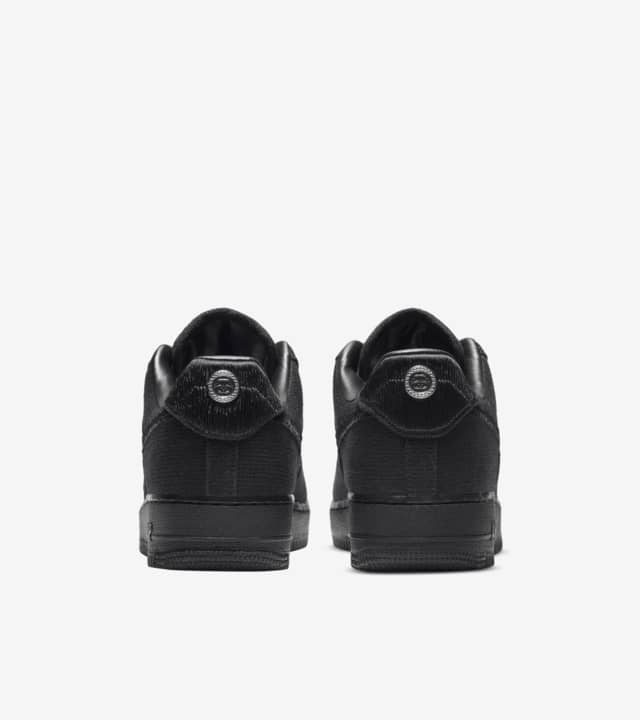 Air Force 1 x Stüssy 'Triple Black' Release Date. Nike SNKRS SG