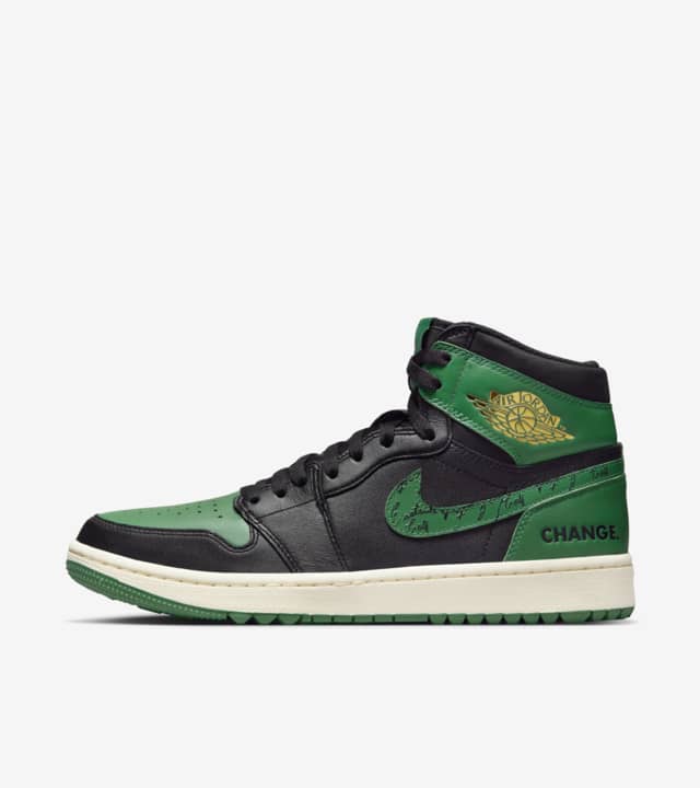 Air Jordan 1 High G x Eastside Golf 'Black and Malachite' (FJ0849-001 ...