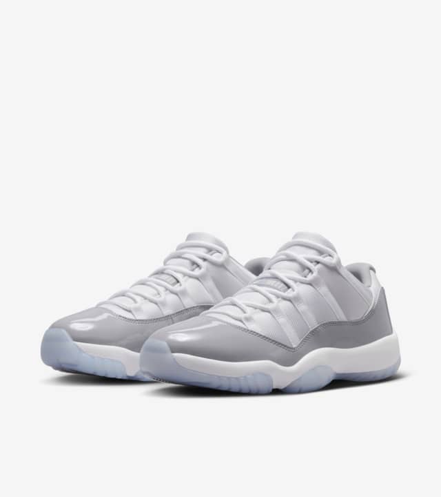 Air Jordan 11 Low 'Cement Grey' (AV2187-140) Release Date. Nike SNKRS RO