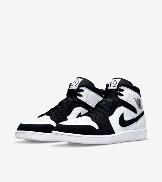 Air Jordan 1 Mid Se White And Black Dh6933 100 Release Date Nike
