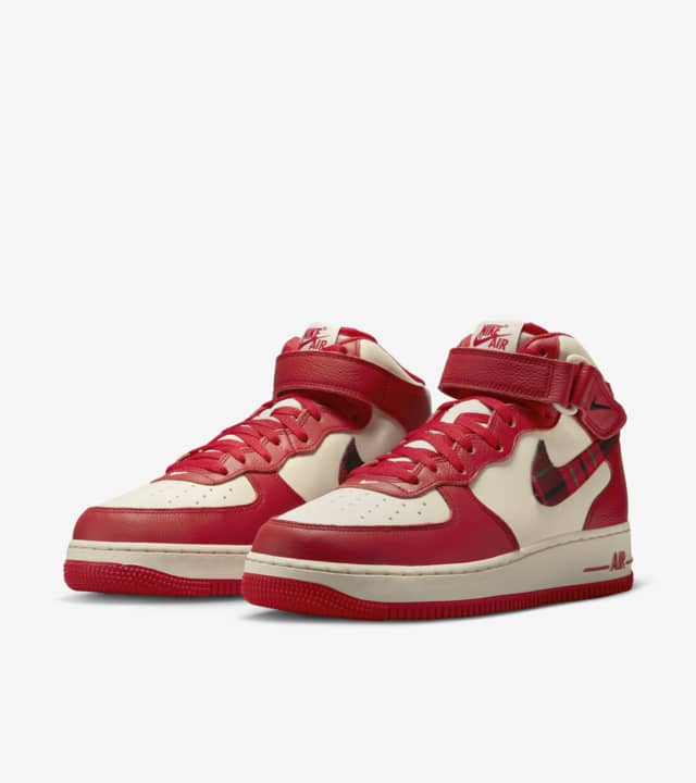 Air Force 1 Mid '07 'University Red and Pale Ivory' (DV0792-101 ...
