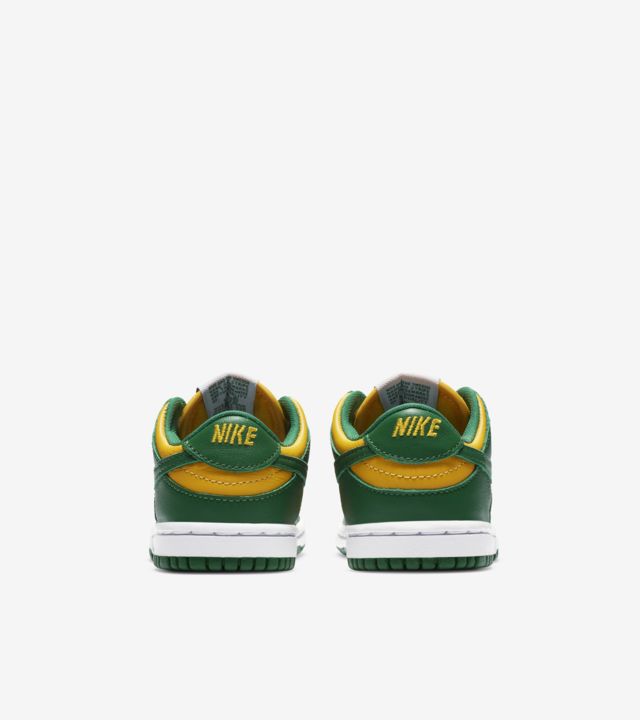 Toddler Dunk Low 'Brazil' Release Date. Nike SNKRS