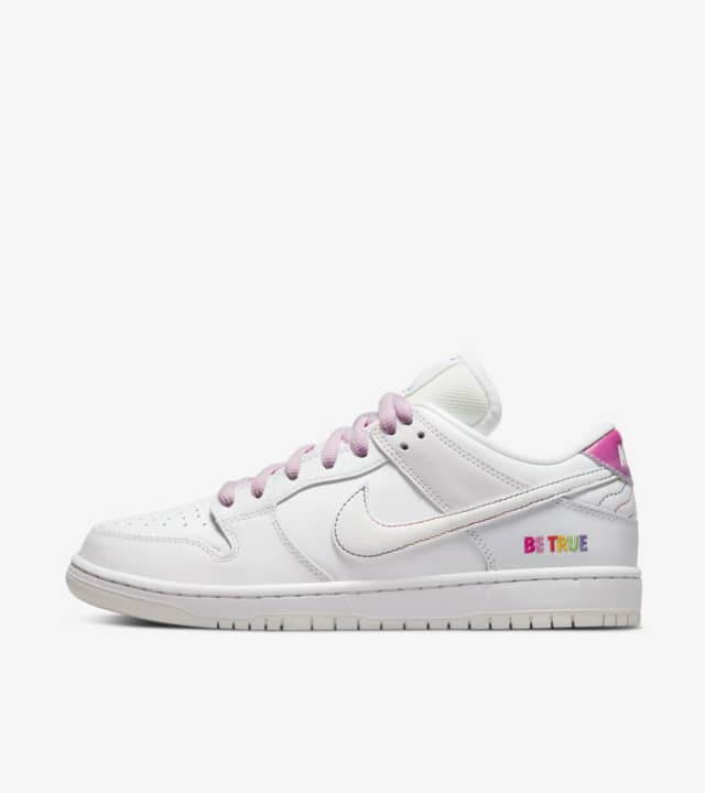 SB Dunk Low 'Be True' (DR4876-100) Release Date. Nike SNKRS SG