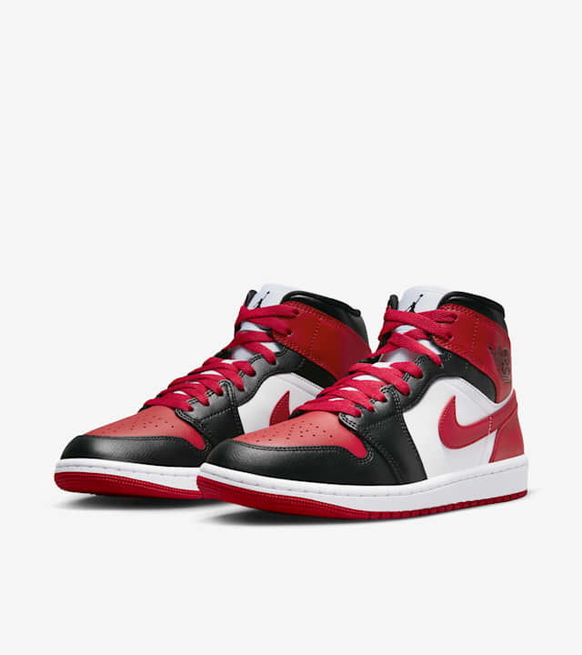 Women's Air Jordan 1 Mid 'black And Gym Red' (bq6472-079) Release Date 