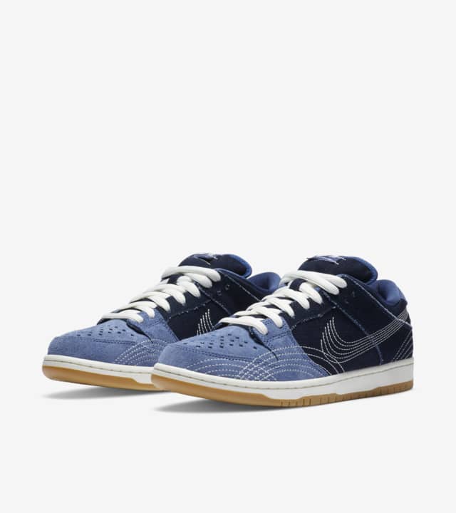 SB Dunk Low Pro 'Sashiko' åå¸æ¥æ. Nike SNKRS CN