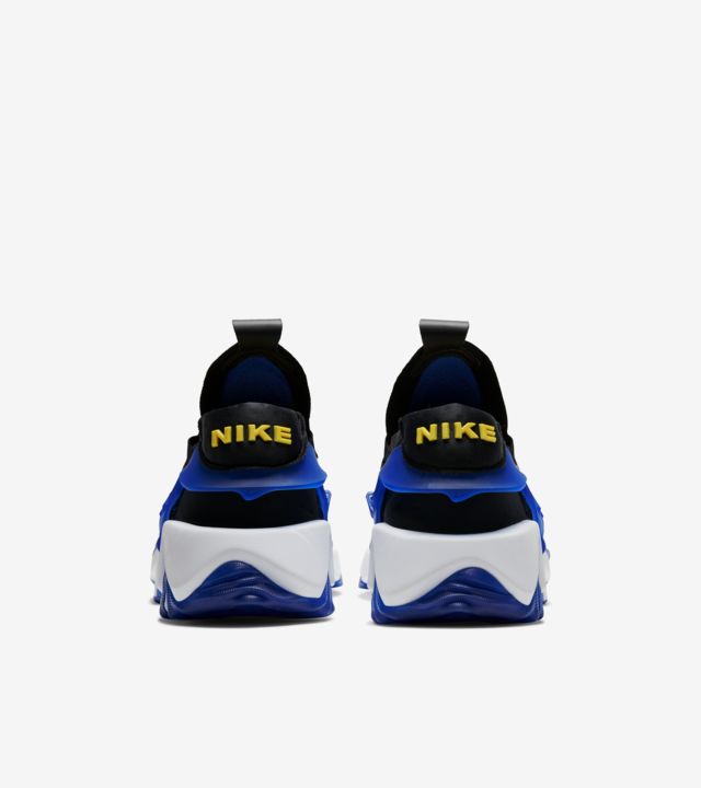 NIke Adapt Huarache 'Black/Racer Blue' Release Date. Nike SNKRS CH