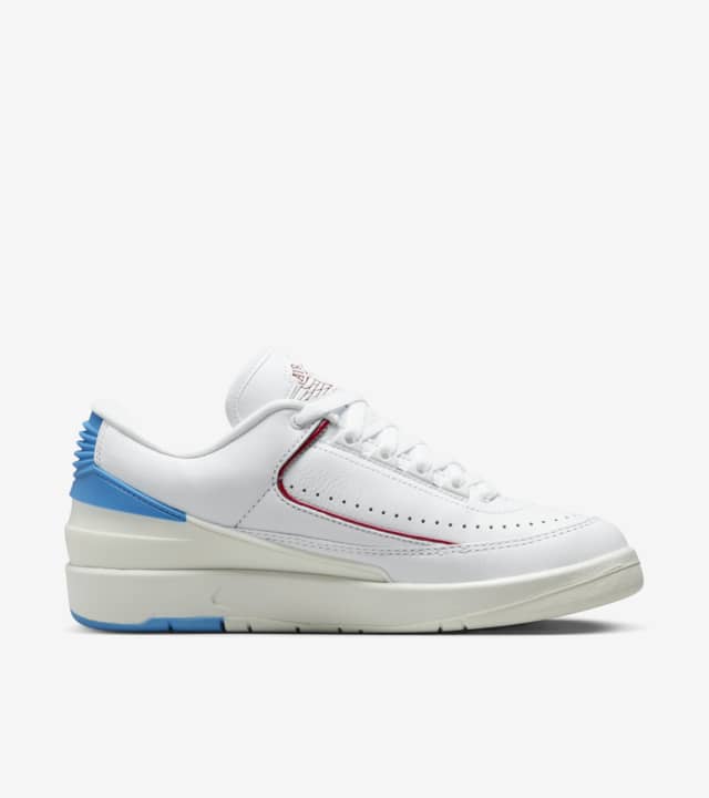 blue and white air nike