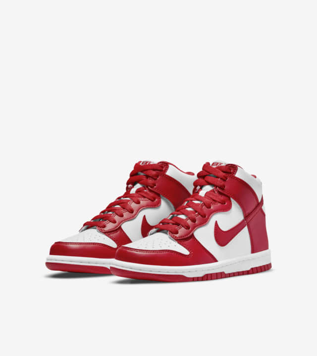 Older Kids' Dunk High 'Championship White and Red' (DB2179-106) Release ...