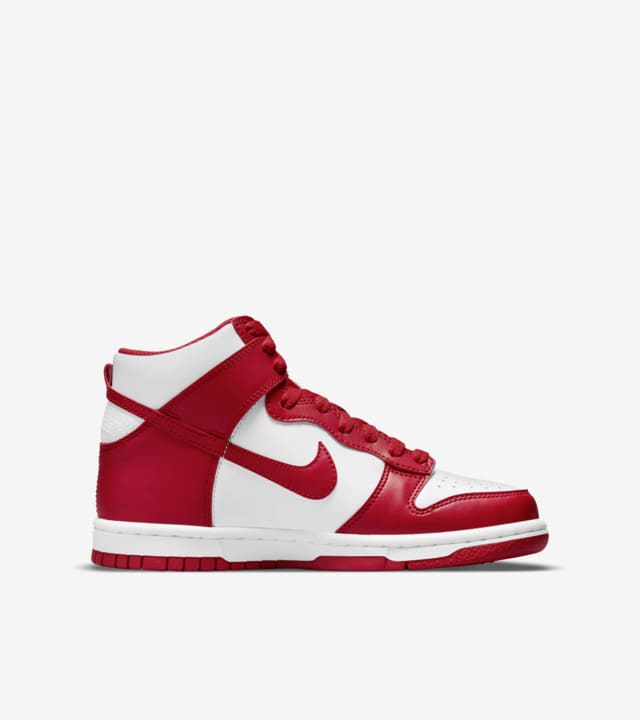 Older Kids' Dunk High 'Championship White and Red' (DB2179-106) Release ...