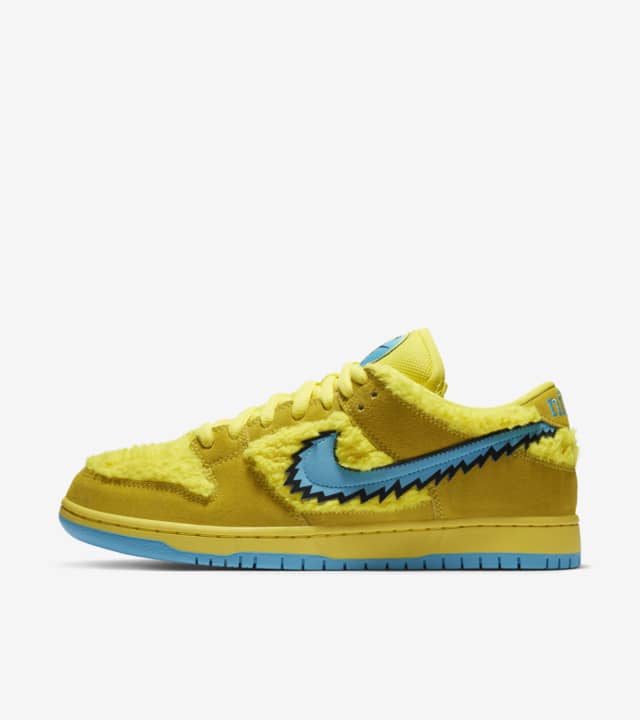 SB Dunk Low Pro x Grateful Dead 'Opti Yellow' Release Date. Nike SNKRS CH