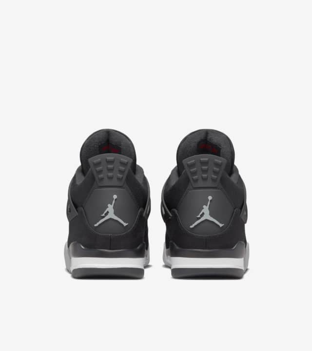 Air Jordan 4 'Black and Light Steel' (DH7138-006) Release Date. Nike ...