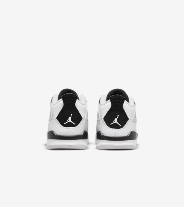 Toddler Air Jordan 4 'White and Black' Release Date. Nike SNKRS US