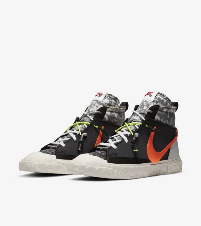 Blazer Mid x READYMADE 'Black' Release Date. Nike SNKRS US