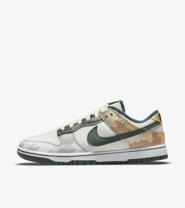 Dunk Low 'Sail Multi-Camo' Release Date. Nike SNKRS ID