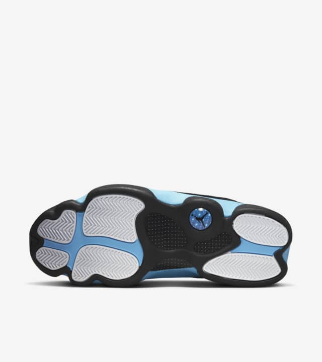 black and blue jordans 13