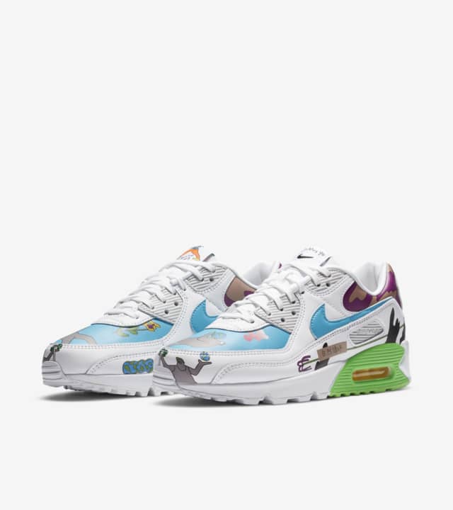 ruohan wang x nike air max 90 flyleather