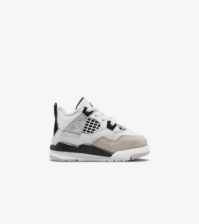 Toddler Air Jordan 4 'White and Black' Release Date. Nike SNKRS US