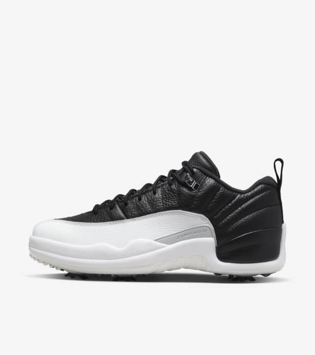 Air Jordan 12 Low Golf 'Black and White' (DH4120-010) Release Date ...