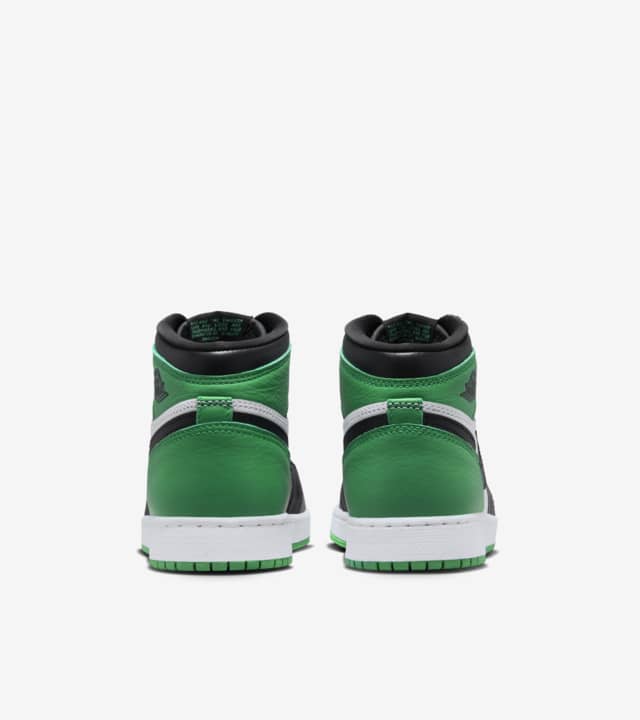 Big Kids' Air Jordan 1 'Black and Lucky Green' (FD1437-031) Release 
