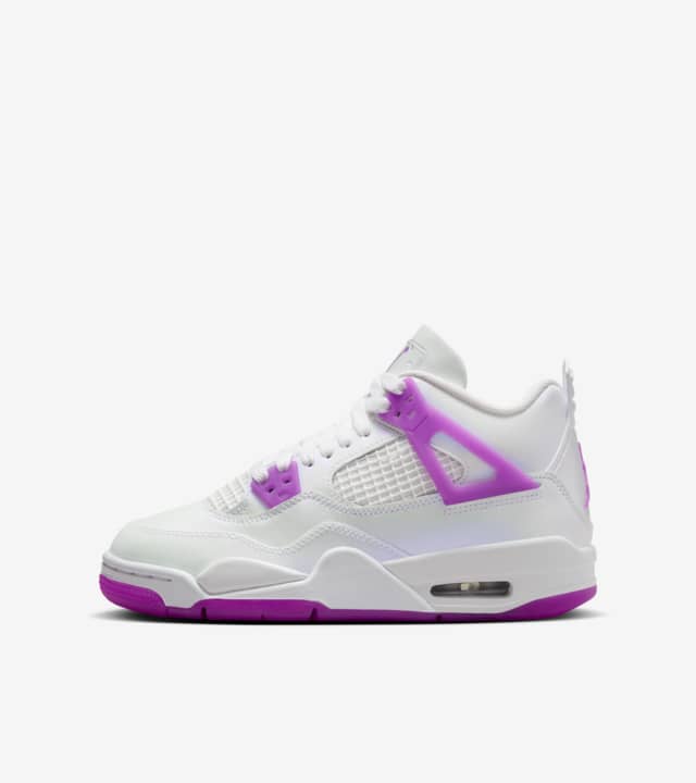 Older Kids' Air Jordan 4 'Hyper Violet' (FQ1314-151) release date. Nike ...