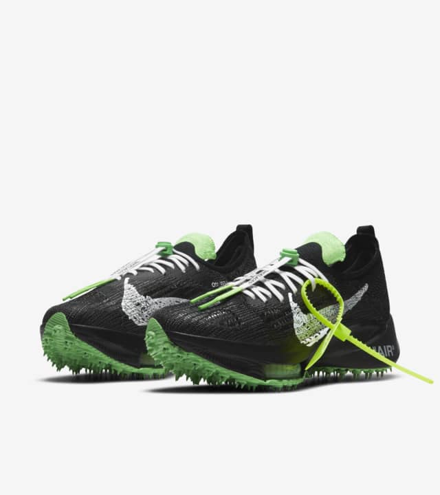 Air Zoom Tempo NEXT% x Off-White™ 'Black' Release Date. Nike SNKRS AT