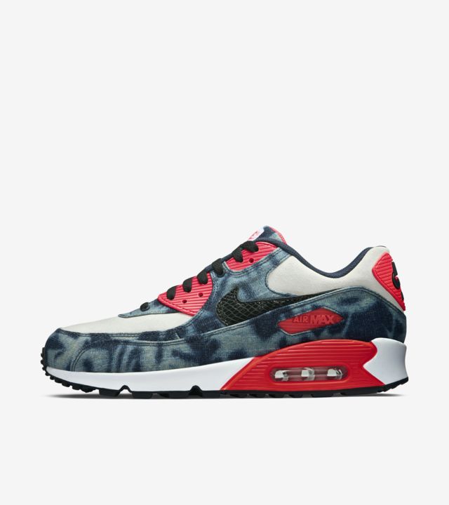 nike air max 90 denim blue
