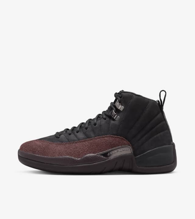 burgandy and black jordans