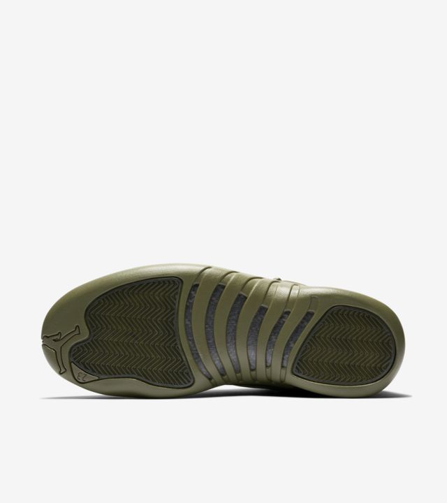 jordan retro 12 olive green