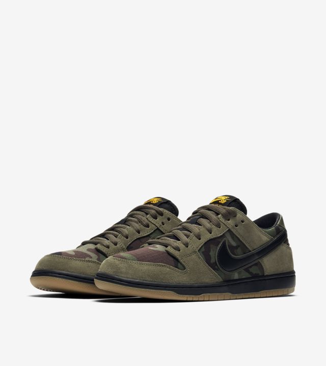 Nike SB Zoom Dunk Low Pro 'Medium Olive & Black' Release Date. Nike SNKRS