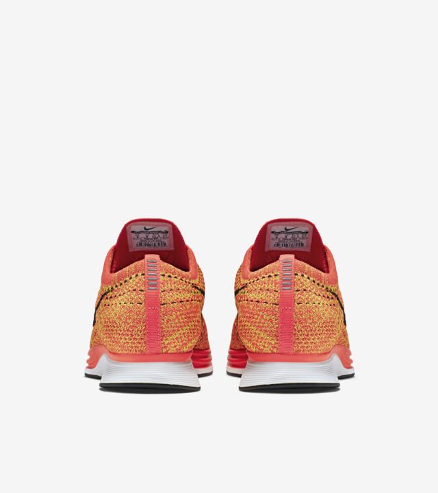 flyknit racer orange