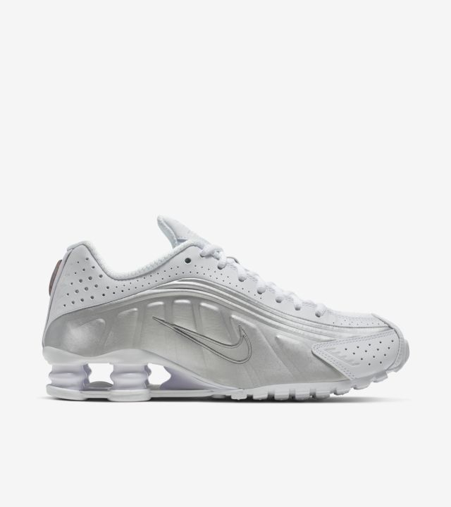 shox r4 silver