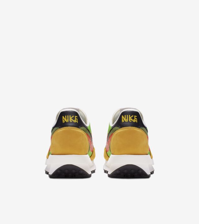 Nike LDWaffle Sacai 'Green Gusto & Varsity Maize & Safety Orange' 发布日期 ...