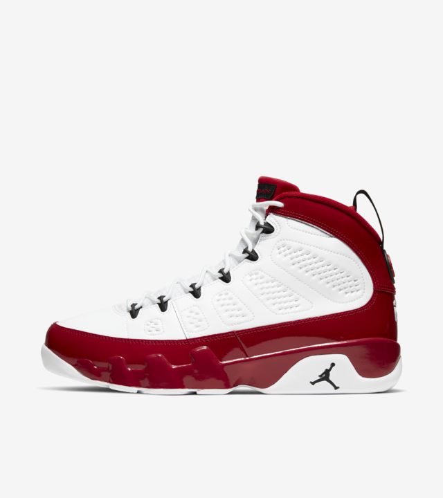 jordan red and white 9