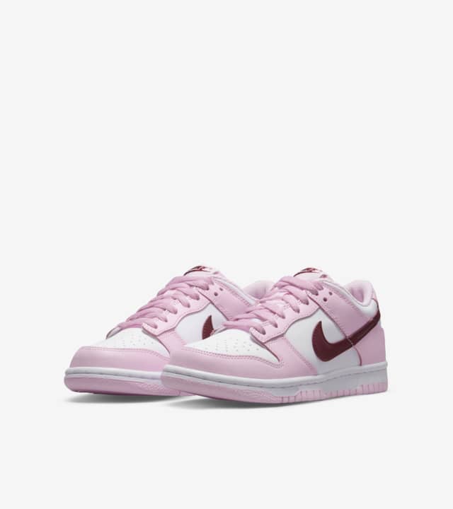 Older Kids' Dunk Low 'Pink Foam' Release Date. Nike SNKRS ID