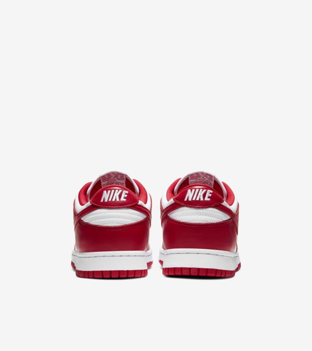Dunk Low 'White and University Red' (CU1727-100) Release Date. Nike ...