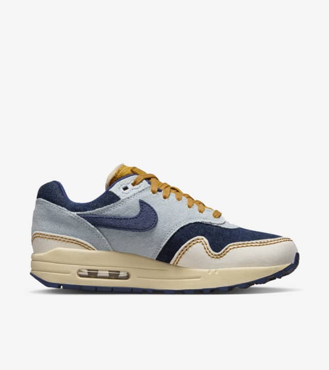 Air Max 1 'Aura and Midnight Navy' (FQ8900-440) release date. Nike SNKRS NL