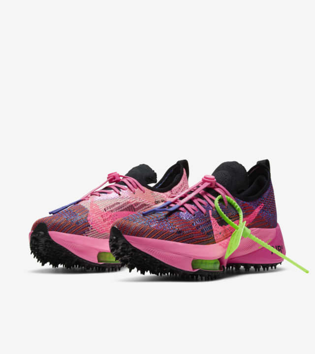 Air Zoom Tempo NEXT% x Off-White⢠'Pink Glow' Release Date. Nike SNKRS AE