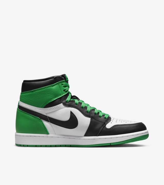 NIKE公式】エア ジョーダン 1 HIGH 'Black and Lucky Green' (DZ5485