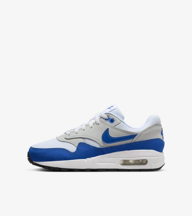 Older Kids' Air Max 1 'Royal Blue' (DZ3307-104) release date. Nike SNKRS IN