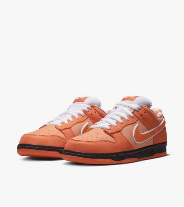 Concepts × nike dunk low orange lobster