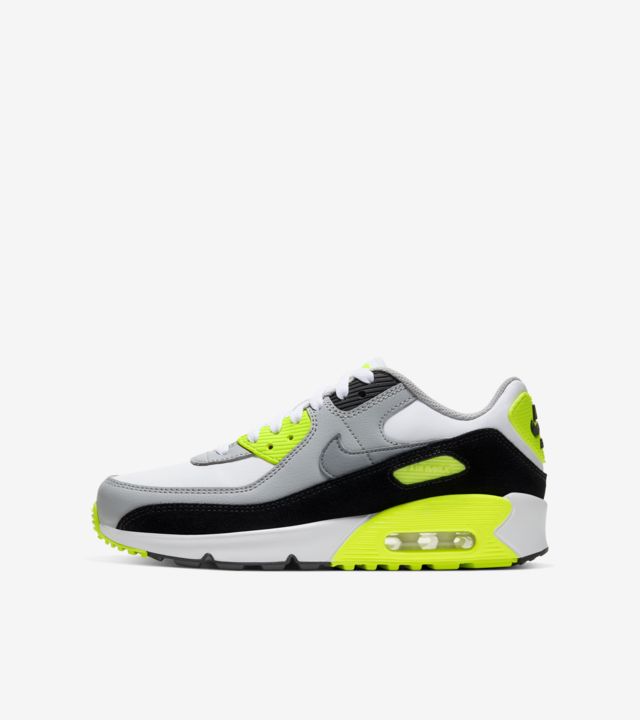 Air Max 90 'Volt/Particle Grey' Release Date. Nike SNKRS MY