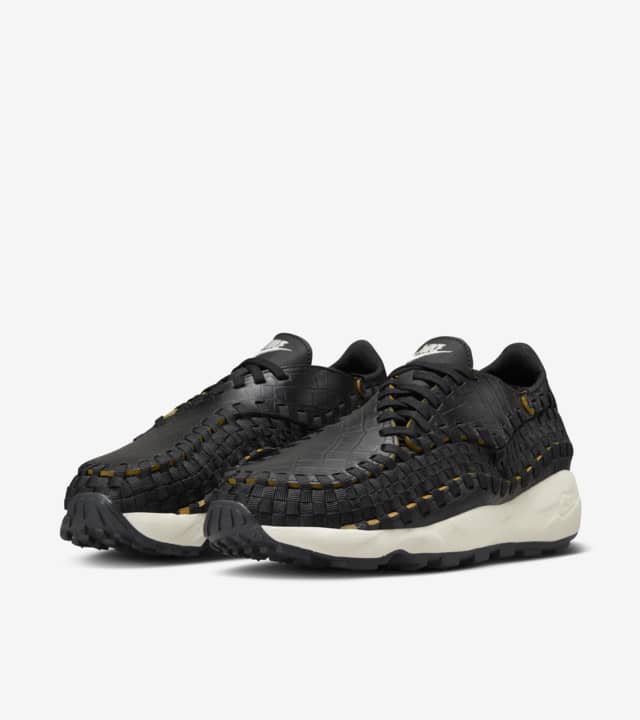 Women's Air Footscape Woven 'Black' (FQ8129-010) release date. Nike ...