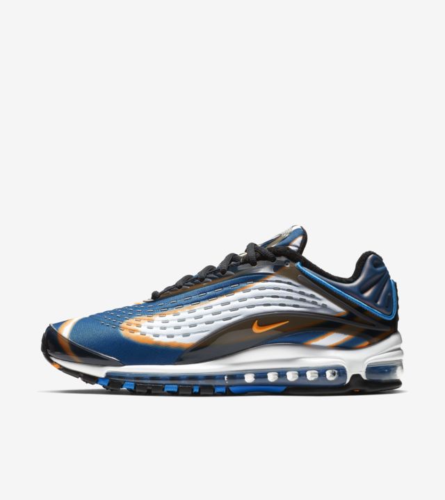 Nike Air Max Deluxe 'Blue Force & Total Orange' Release Date. Nike SNKRS
