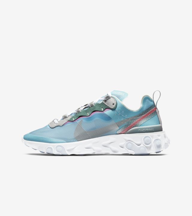 Nike React Element 87 'Royal Tint & Wolf Grey' Release Date. Nike SNKRS US