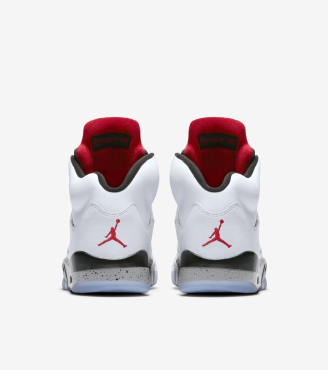 white and red 5's