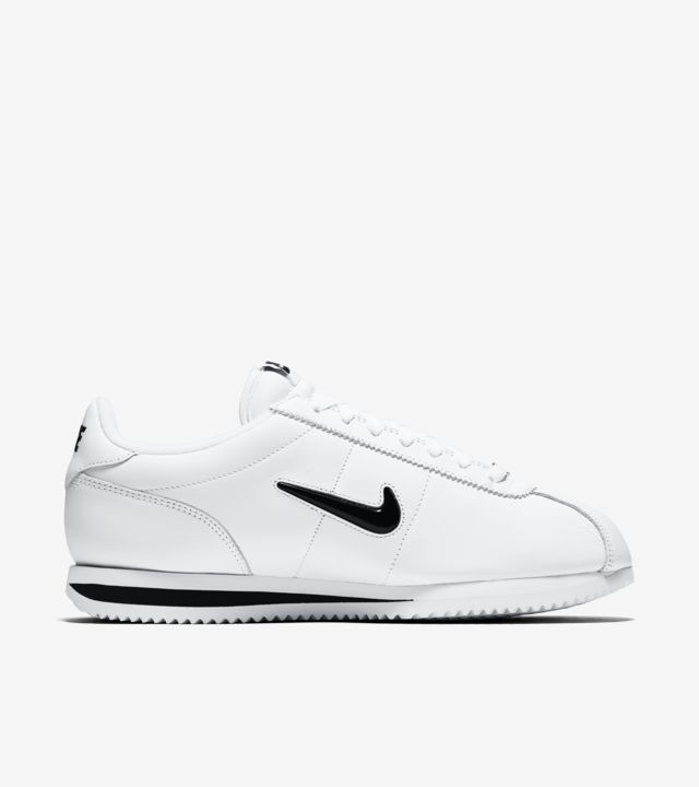 nike cortez basic jewel black