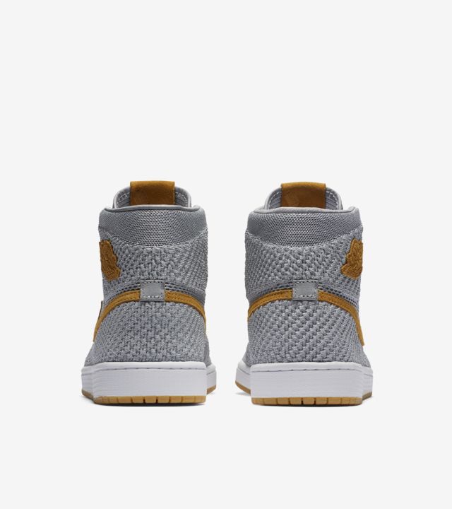 flyknit jordan 1 grey