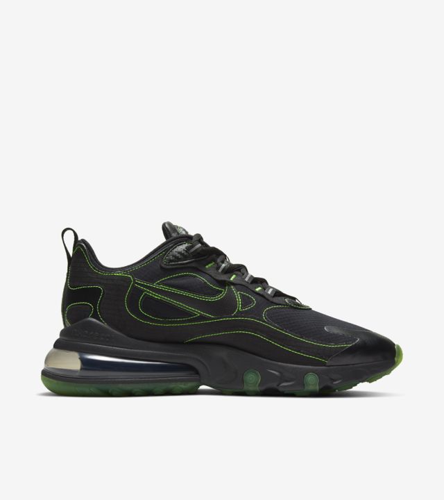 Air Max 270 React 'Black/Electric Green' Release Date. Nike SNKRS MY